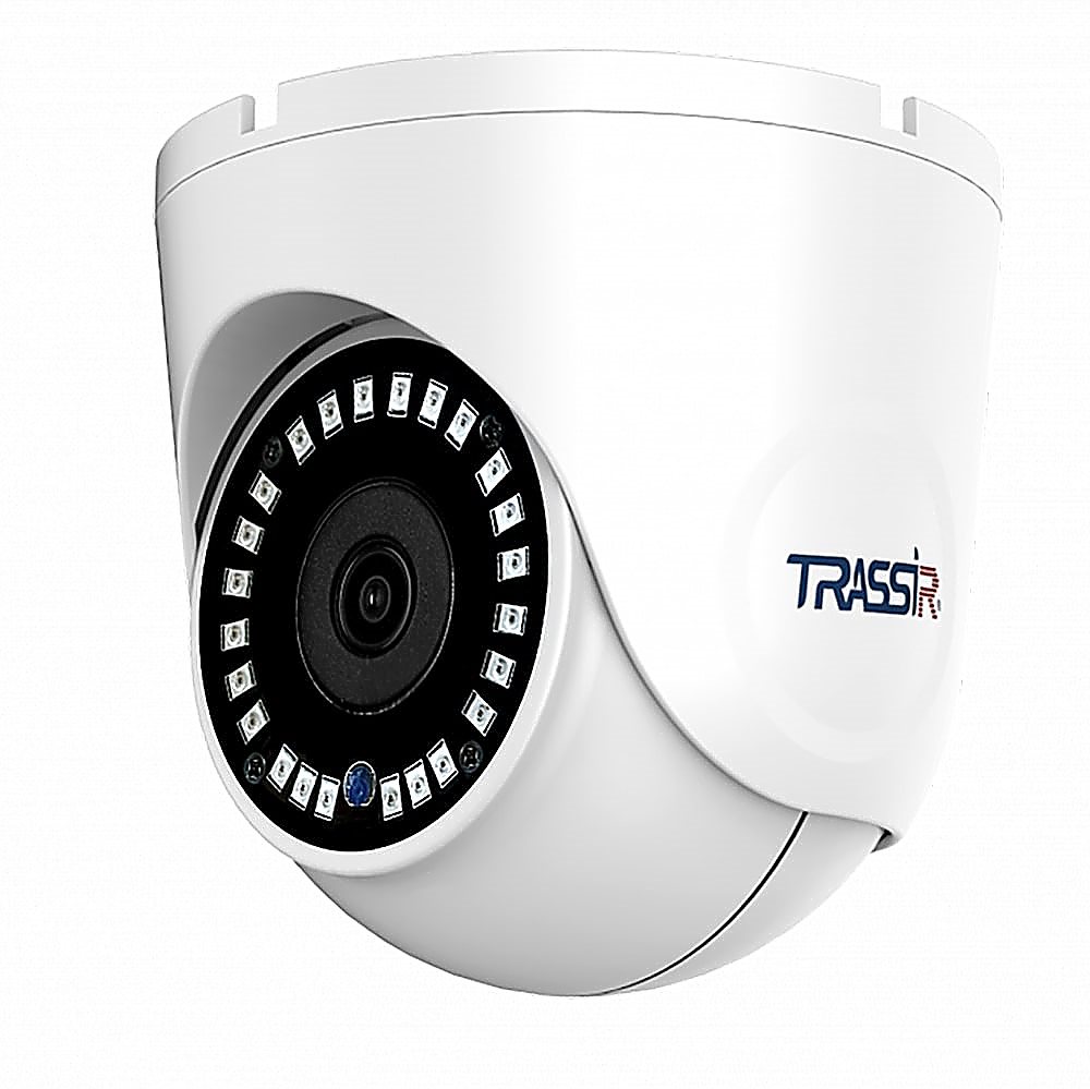 IP-камера Trassir TR-D8121IR2 v6 (3.6 мм) white (УТ-00037008) наушники беспроводные luazon hq 3 складные микрофон microsd черно синие