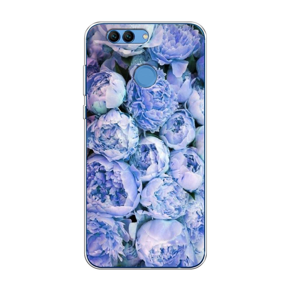 

Чехол Awog на Huawei Nova 2 "Пионы голубые", Разноцветный, 62950-8