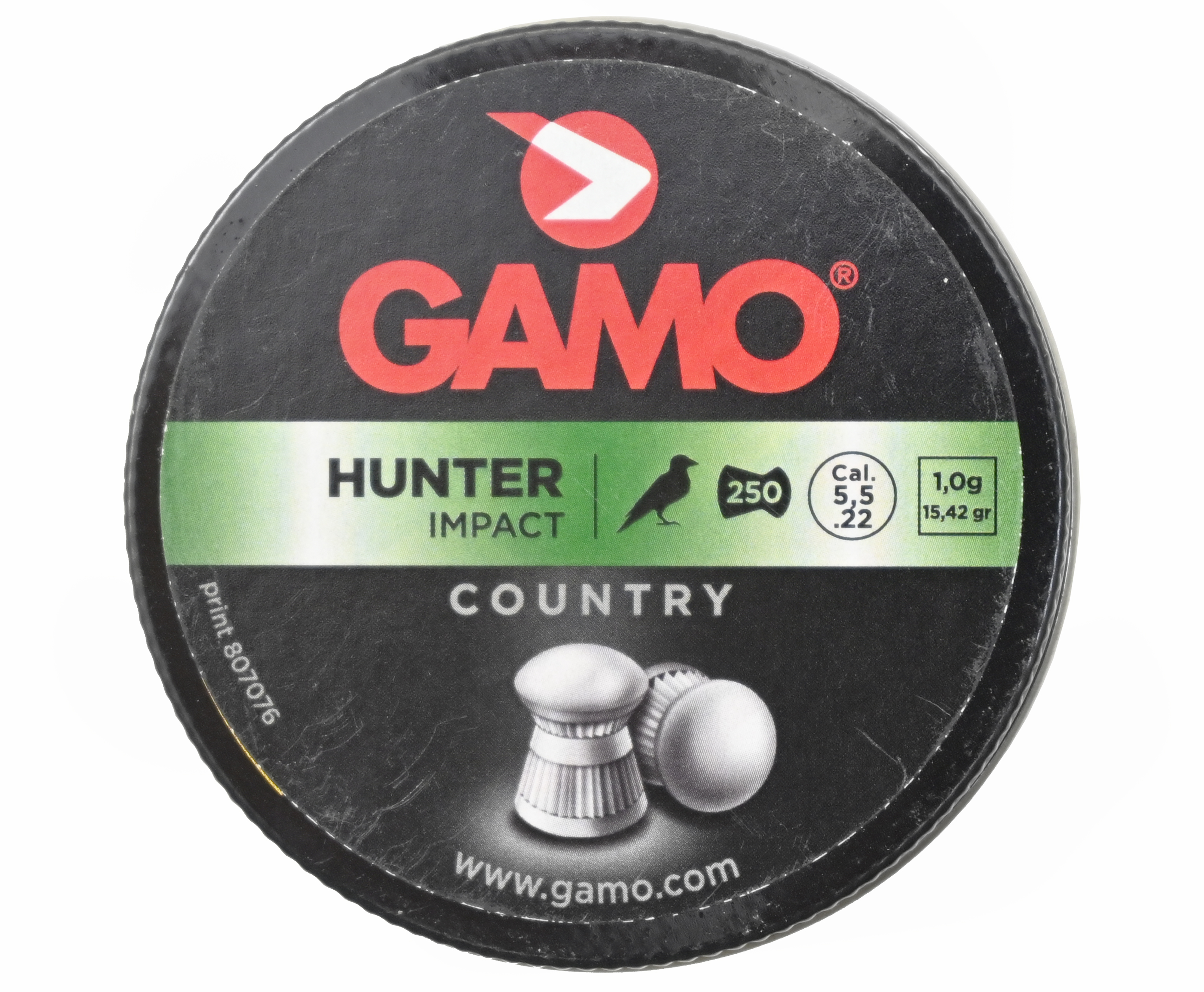 Пули пневматические Gamo Hunter 5.5 мм 250 шт 1 г