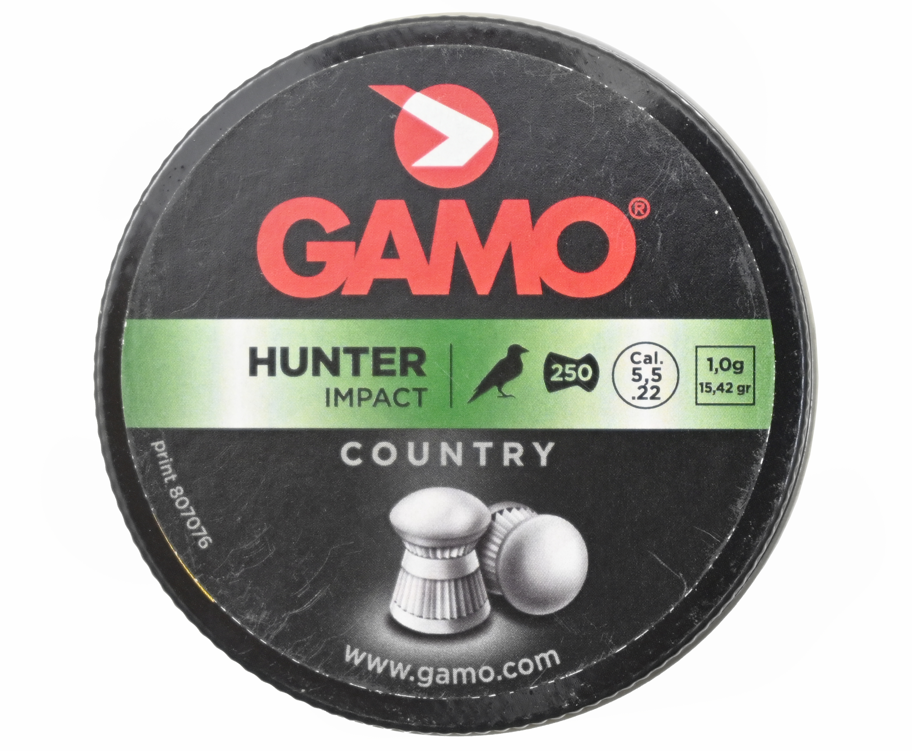 фото Пули пневматические gamo hunter 5.5 мм 250 шт 1 г