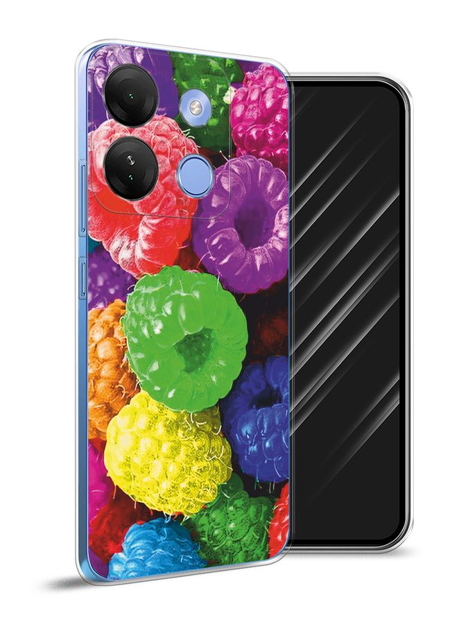 

Чехол Awog на Infinix Smart 7 HD "Разноцветная малина", Разноцветный, 3103850-10