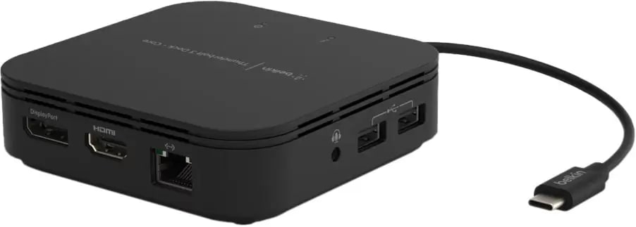 Док-станция Belkin Thunderbolt 3 Black (F4U110bt)