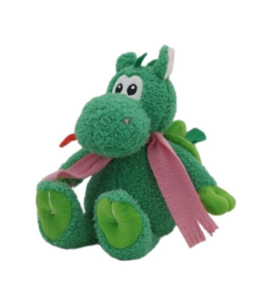 Мягкая игрушка Unaky Soft Toy дракошечка Зина малая 15-24 см в розовом шарфе 043715-86 1203₽