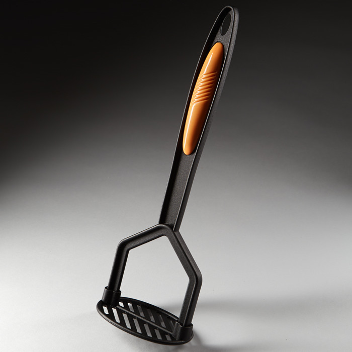 

Пресс для картофеля BE-1654Y "Webber. Comfort orange", 32 см, цвет: черный, оранжевый