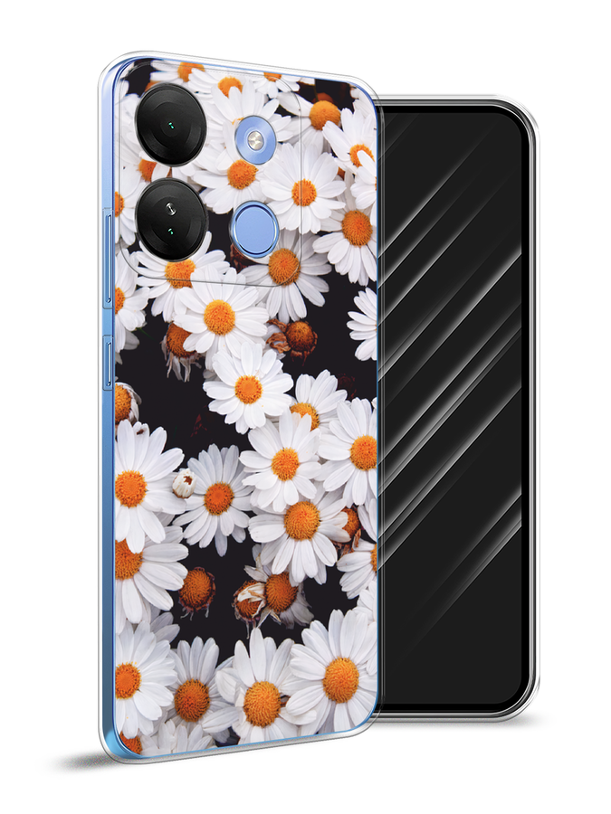 

Чехол Awog на Infinix Smart 7 HD "Ромашковое поле", Белый, 3103850-4