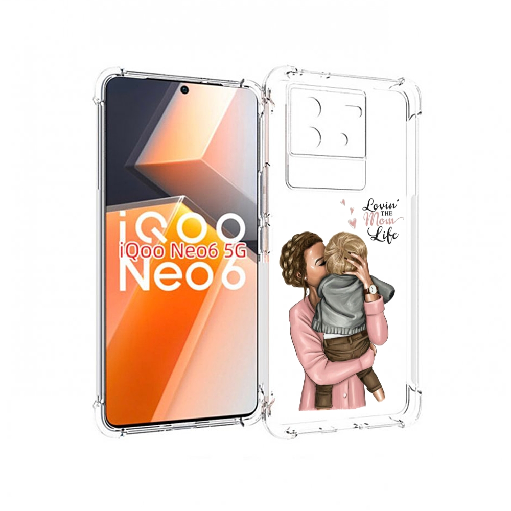 

Чехол MyPads Любовь-мамы детский для Vivo iQoo Neo 6 5G, Прозрачный, Tocco