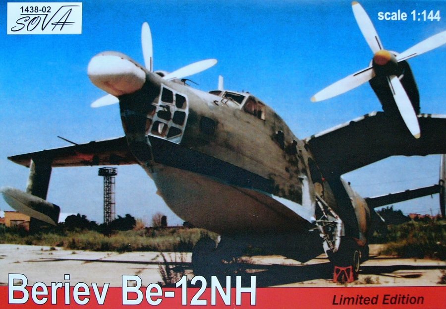 

Сборная модель Amodel 1/144 Самолет Бериев Бе-12НХ 1438-02S