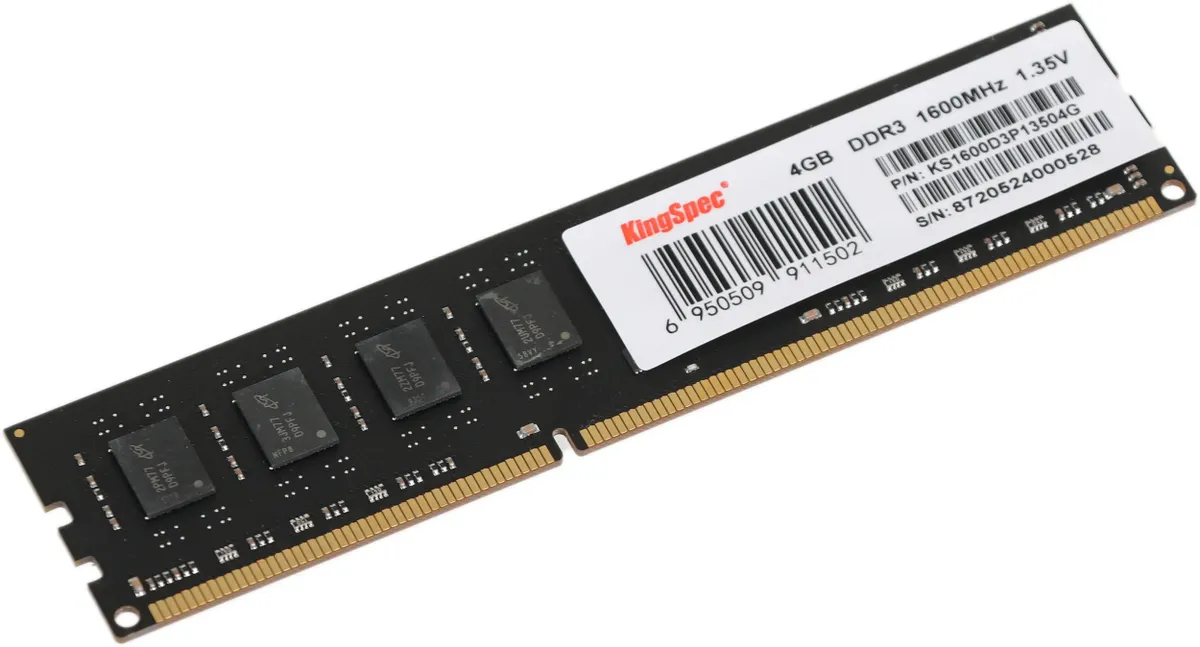 

Оперативная память KingSpec (KS1600D3P13508G), DDR3L 1x8Gb, 1600MHz