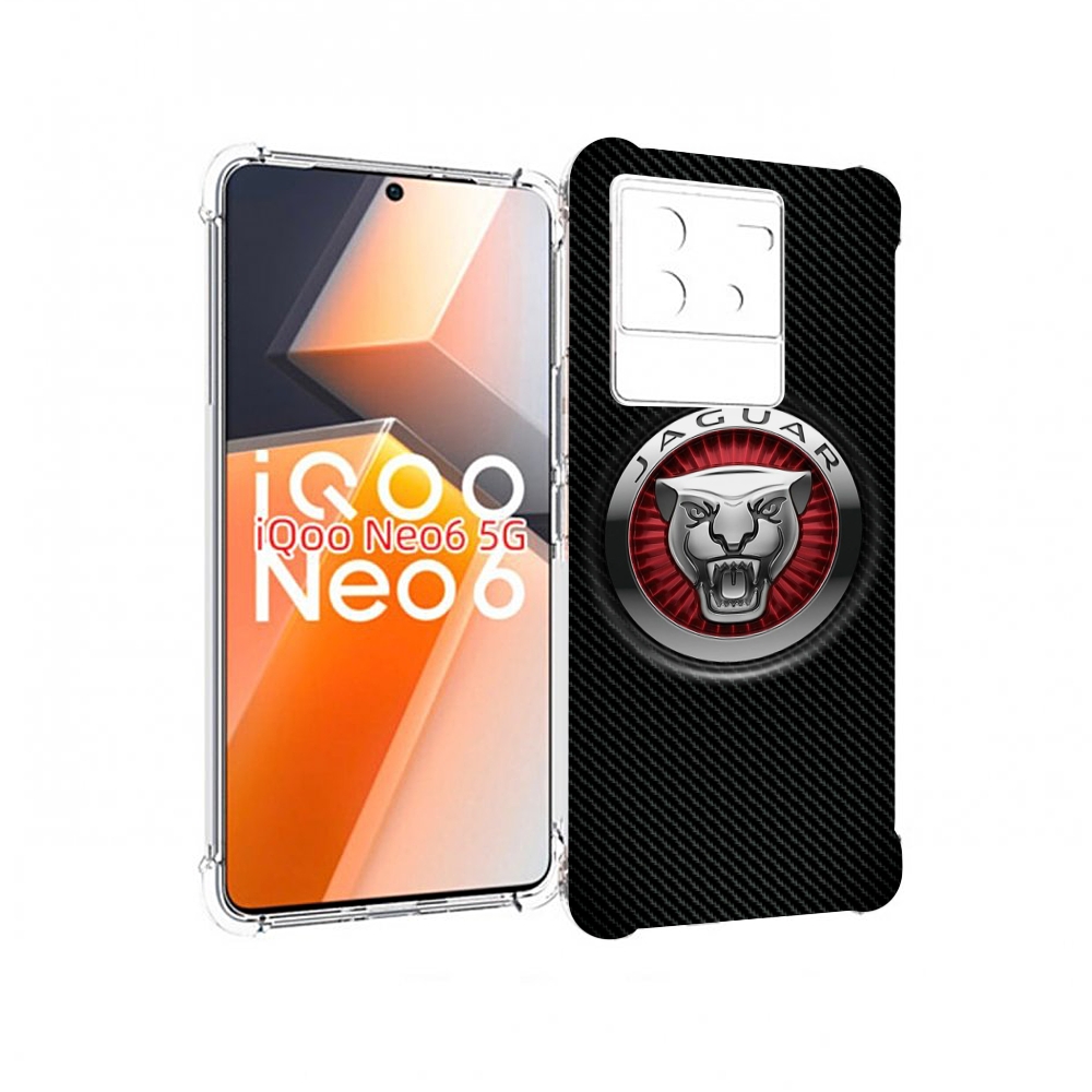 

Чехол MyPads Лого-ягуар для Vivo iQoo Neo 6 5G, Прозрачный, Tocco