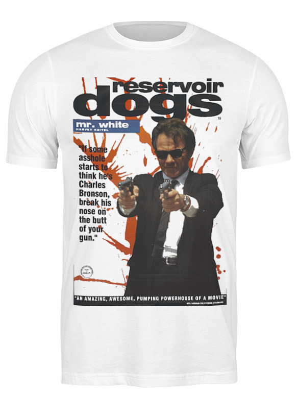 

Футболка мужская Printio Reservoir dogs белая S, Белый, Reservoir dogs