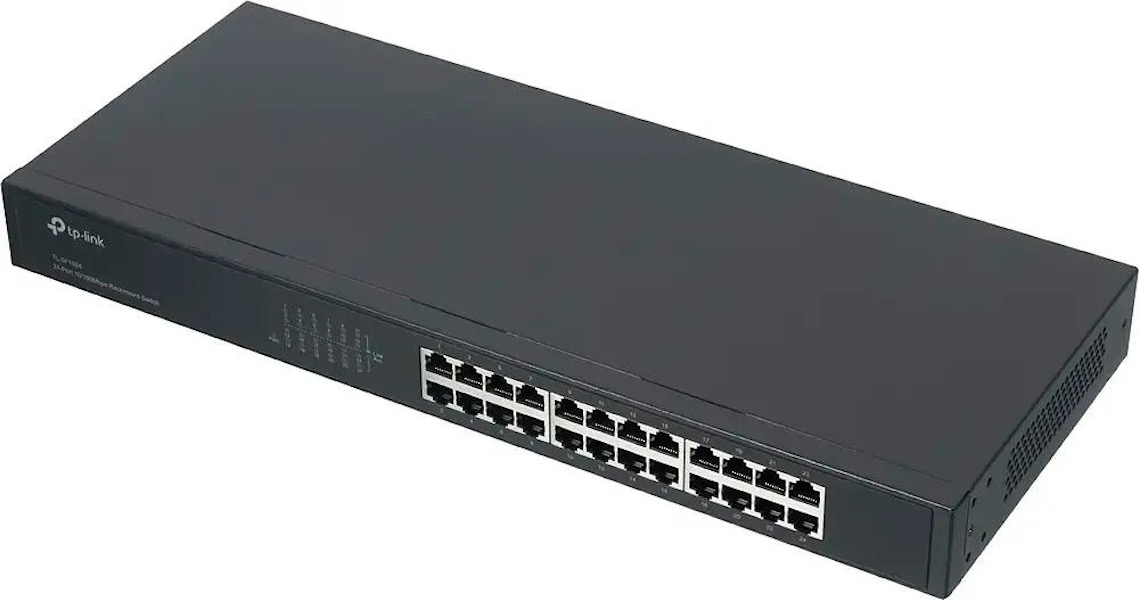 

Коммутатор TP-LINK TL-SF1024, неуправляемый