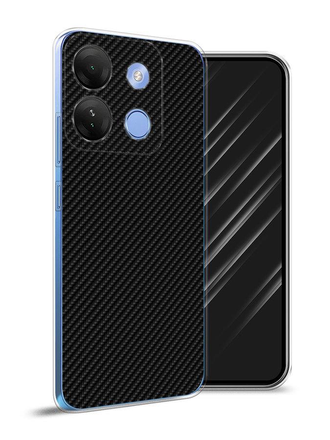 

Чехол Awog на Infinix Smart 7 HD "Черный карбон", 3103850-3
