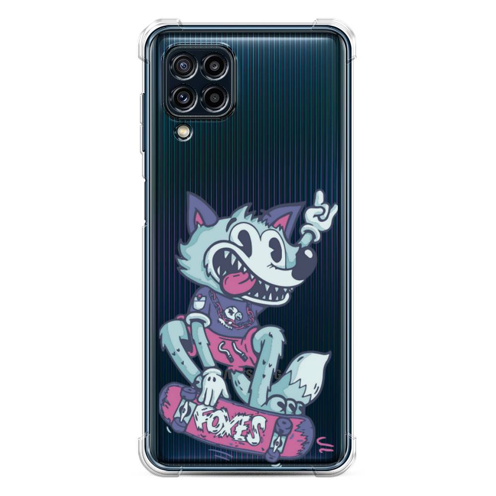 

Чехол Awog на Samsung Galaxy M32 / Самсунг M32 "Foxes", Разноцветный, 2103551-1