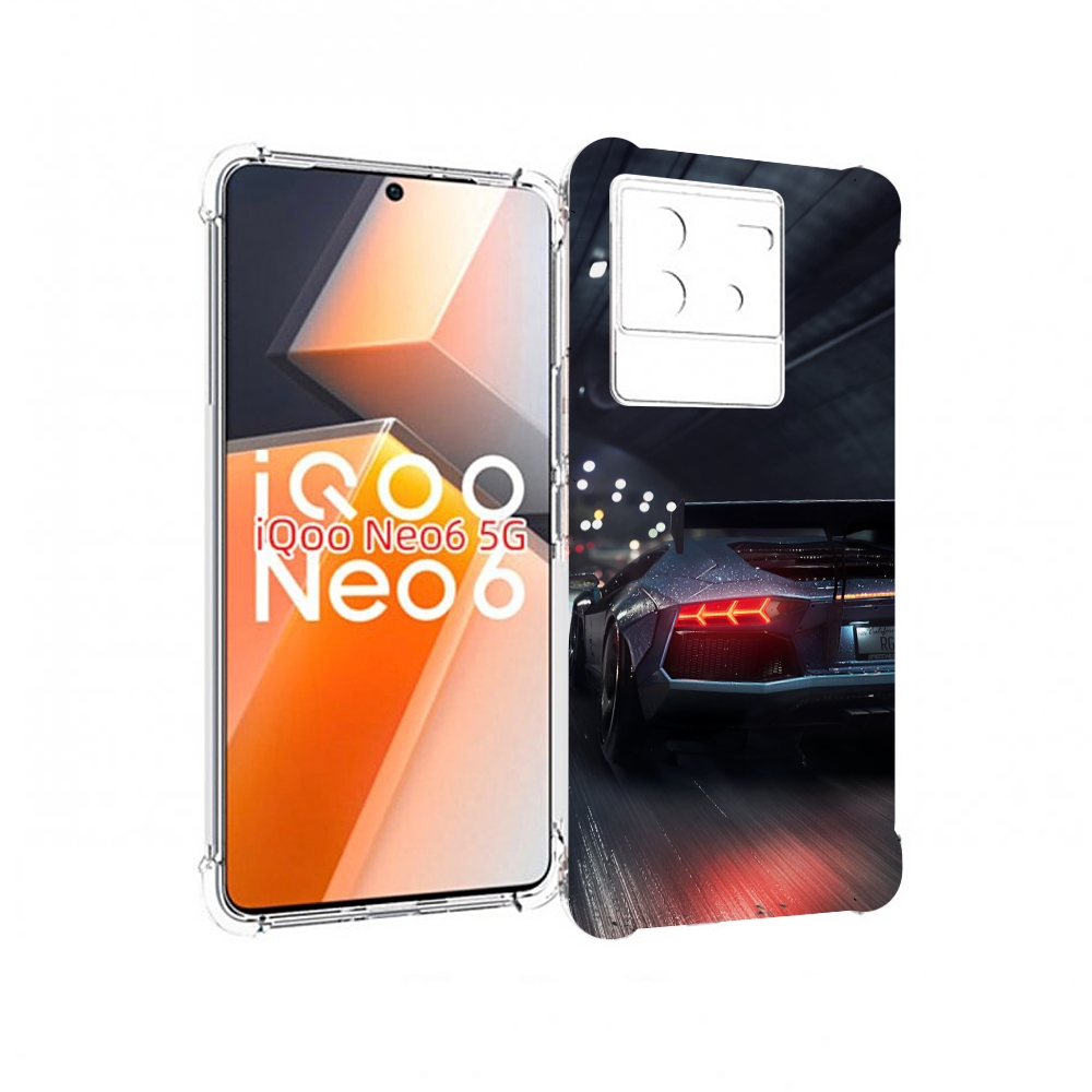 

Чехол MyPads Ламба мужской для Vivo iQoo Neo 6 5G, Прозрачный, Tocco
