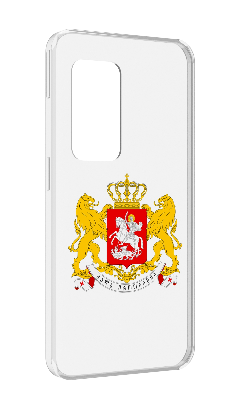 

Чехол MyPads герб-грузии для UleFone Power Armor X11 Pro, Прозрачный, Tocco