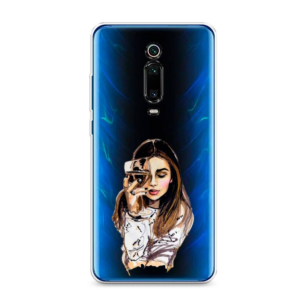 

Чехол Awog на Xiaomi Redmi K20/K20 Pro/Mi 9T/9T Pro "Девушка с бокалом", Разноцветный, 35850-7
