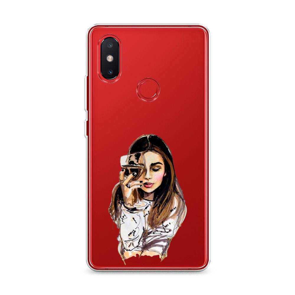 

Чехол Awog на Xiaomi Mi 8 SE "Девушка с бокалом", Разноцветный, 33750-7
