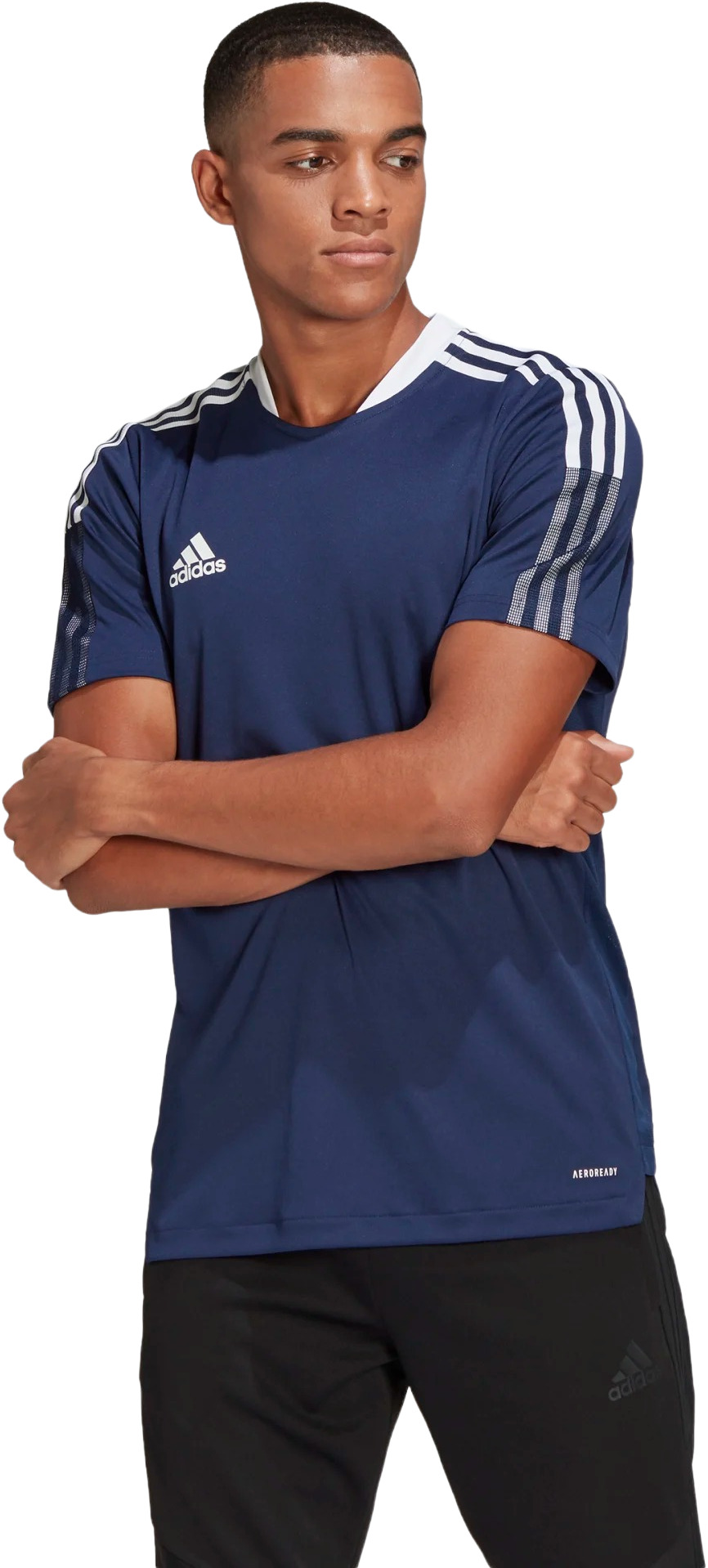 

Футболка мужская Adidas GM7585 синяя 2XL, GM7585