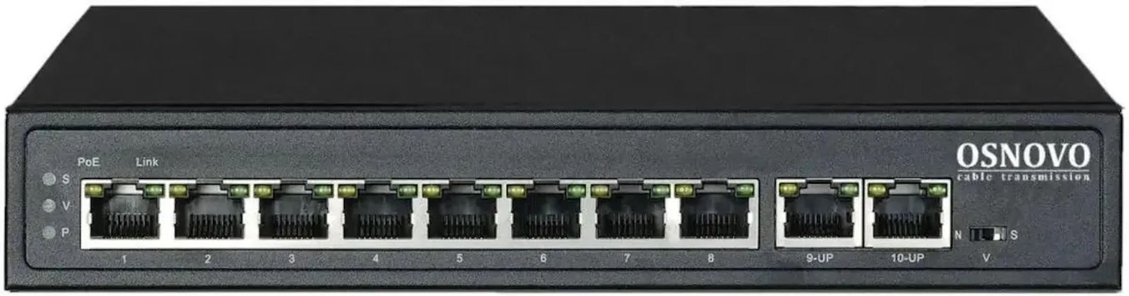 

Коммутатор OSNOVO SW-21000120W, неуправляемый, Коммутатор OSNOVO SW-21000(120W), неуправляемый