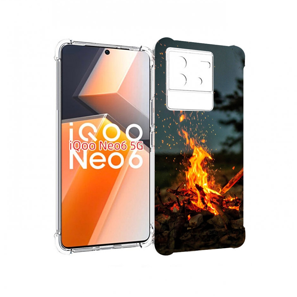 

Чехол MyPads Костер-ночное-небо для Vivo iQoo Neo 6 5G, Прозрачный, Tocco