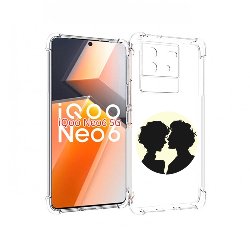 

Чехол MyPads Картина для Vivo iQoo Neo 6 5G, Прозрачный, Tocco