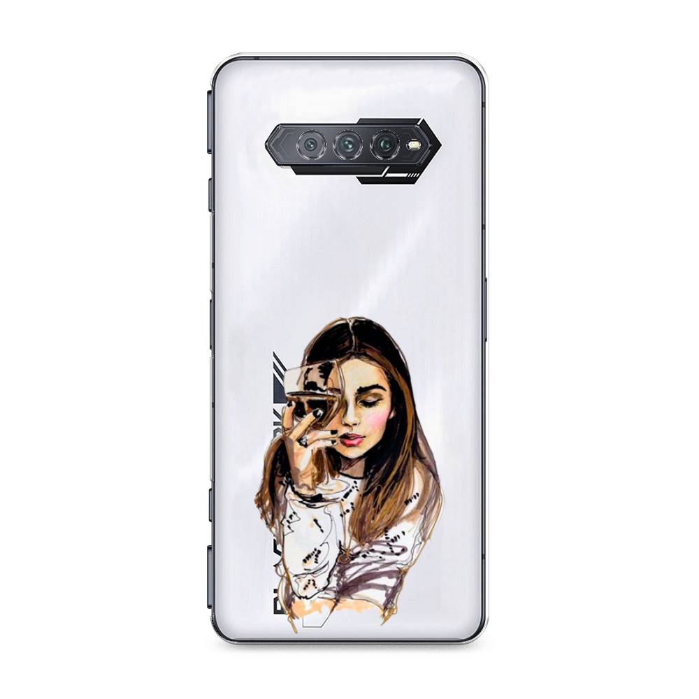 

Чехол Awog на Xiaomi Black Shark 4/4S/4S Pro/4 Pro "Девушка с бокалом", Разноцветный, 311550-7