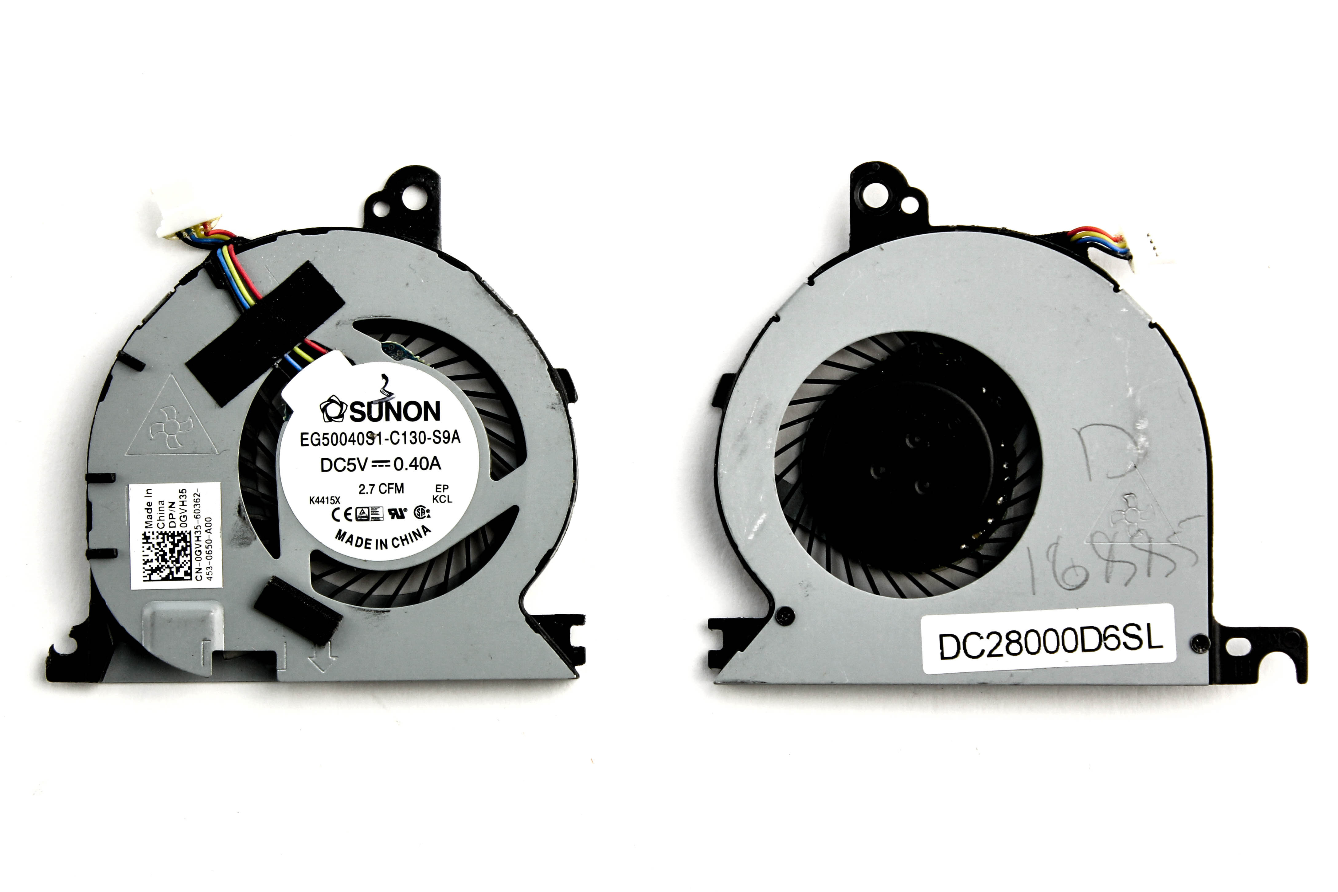 

Кулер для ноутбука Dell E7240 EG50040S1-C130-S9A, DC28000D6SL, AT0VM0010CL