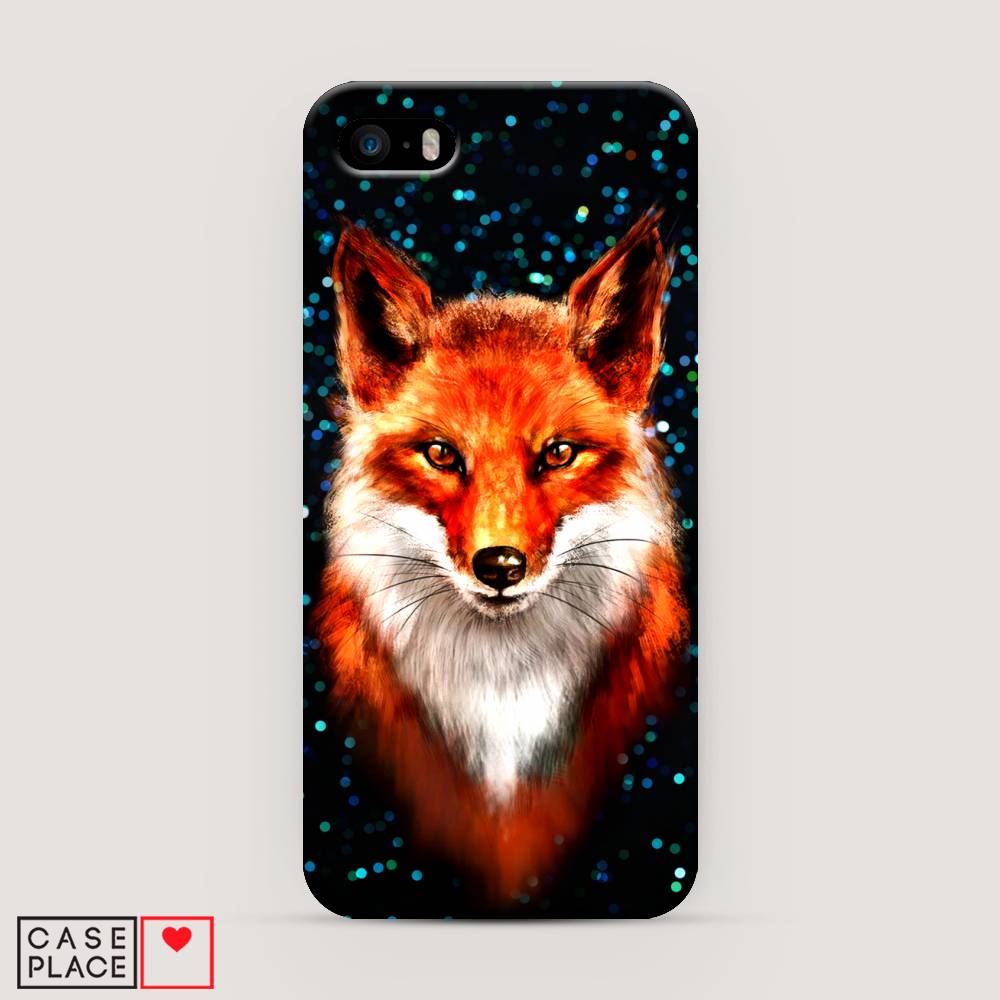

Пластиковый чехол "Волшебная лиса" на Apple iPhone 5, 10320-1