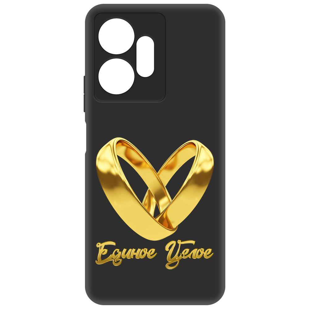 

Чехол-накладка Krutoff Soft Case Единое целое для Infinix Zero 20 черный
