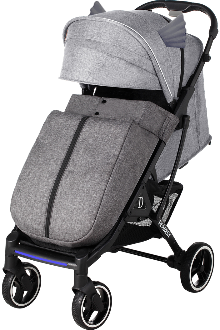 

Коляска прогулочная Dearest 819 Premium Set Multigrey DEAREST819BLACKMULTIGREY, 819