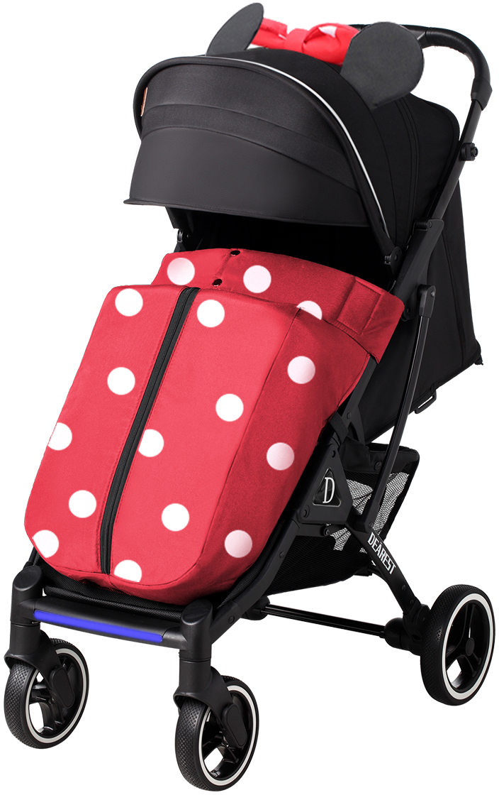 

Коляска прогулочная Dearest 819 Premium Set Minnie DEAREST819BLACKMINNIE, 819