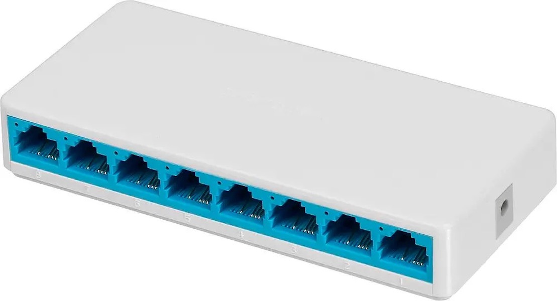

Коммутатор MERCUSYS MS108, неуправляемый