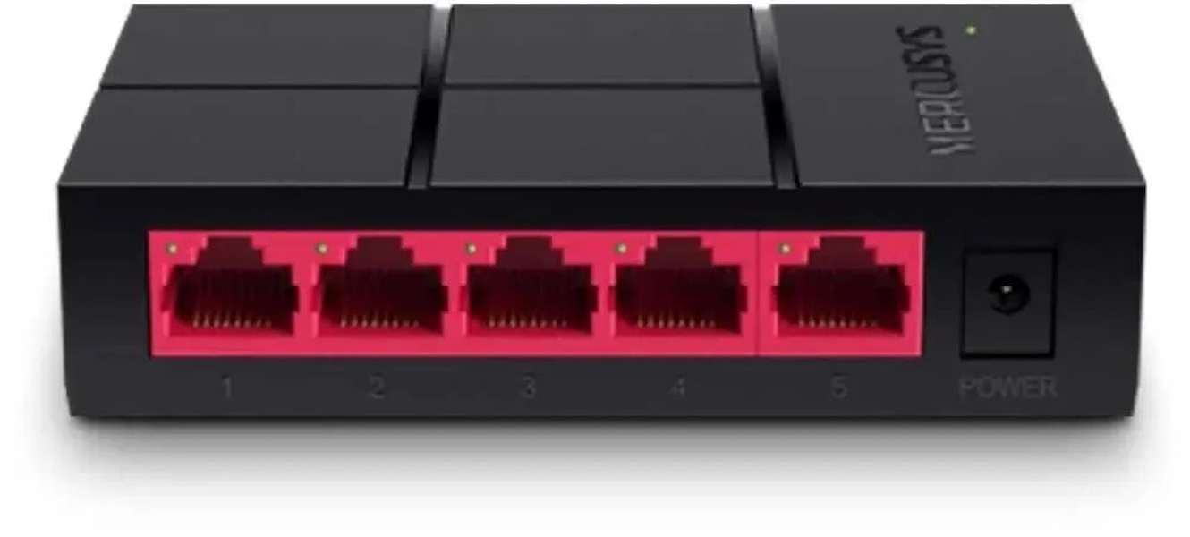 

Коммутатор MERCUSYS MS105G, неуправляемый