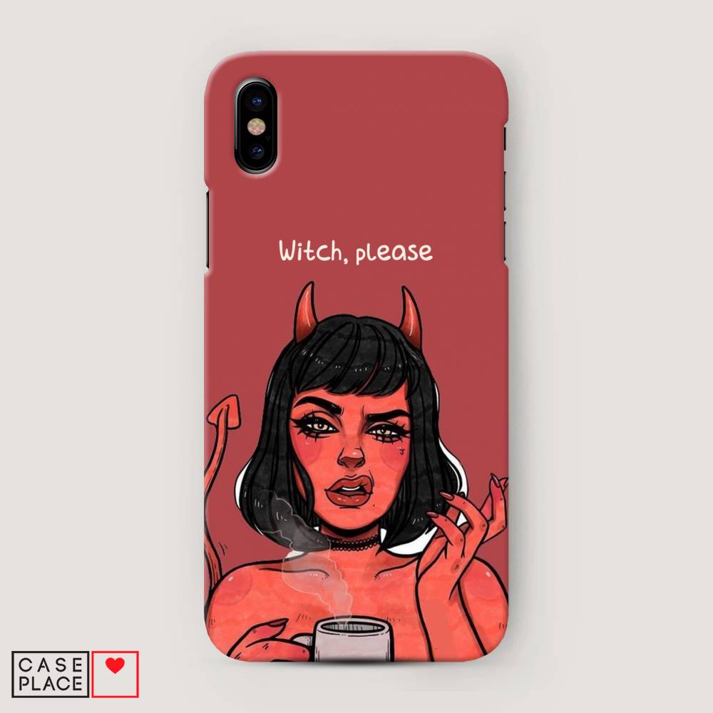 

Пластиковый чехол "Evil Girl" на Apple iPhone XS Max (10S Max), 11920-5