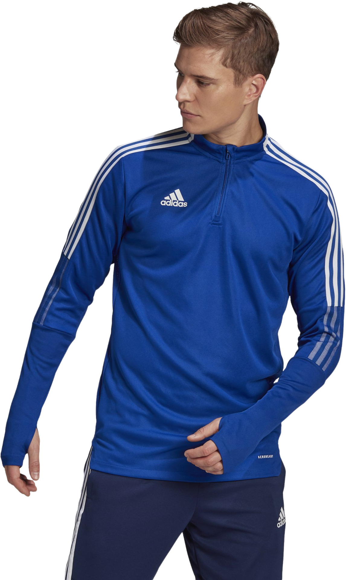 Джемпер мужской Adidas GH7302 синий 3XL