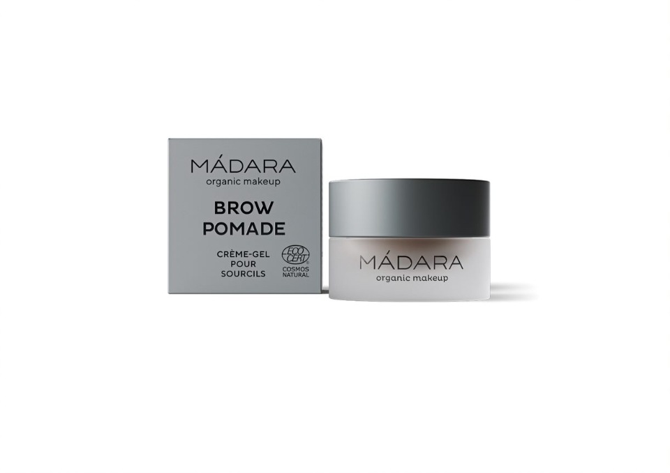 Тени паста для бровей MADARA BROW POMADE #20 морозный темно-серый цвет