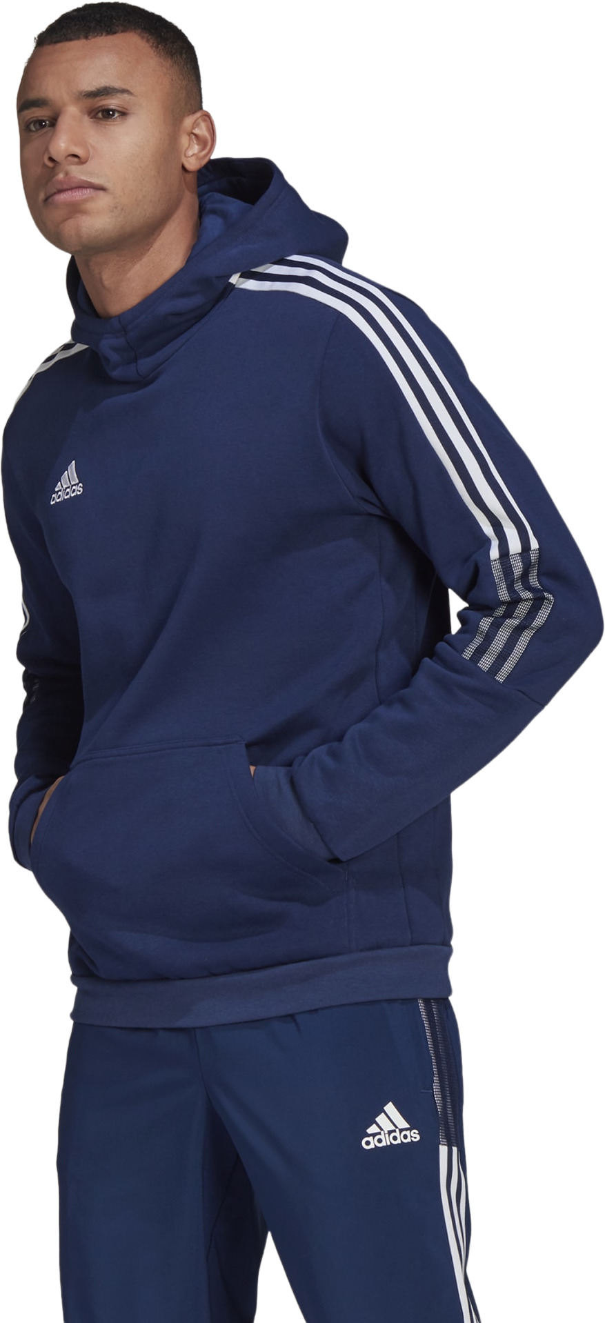 Худи мужское Adidas GH4464 синее XS