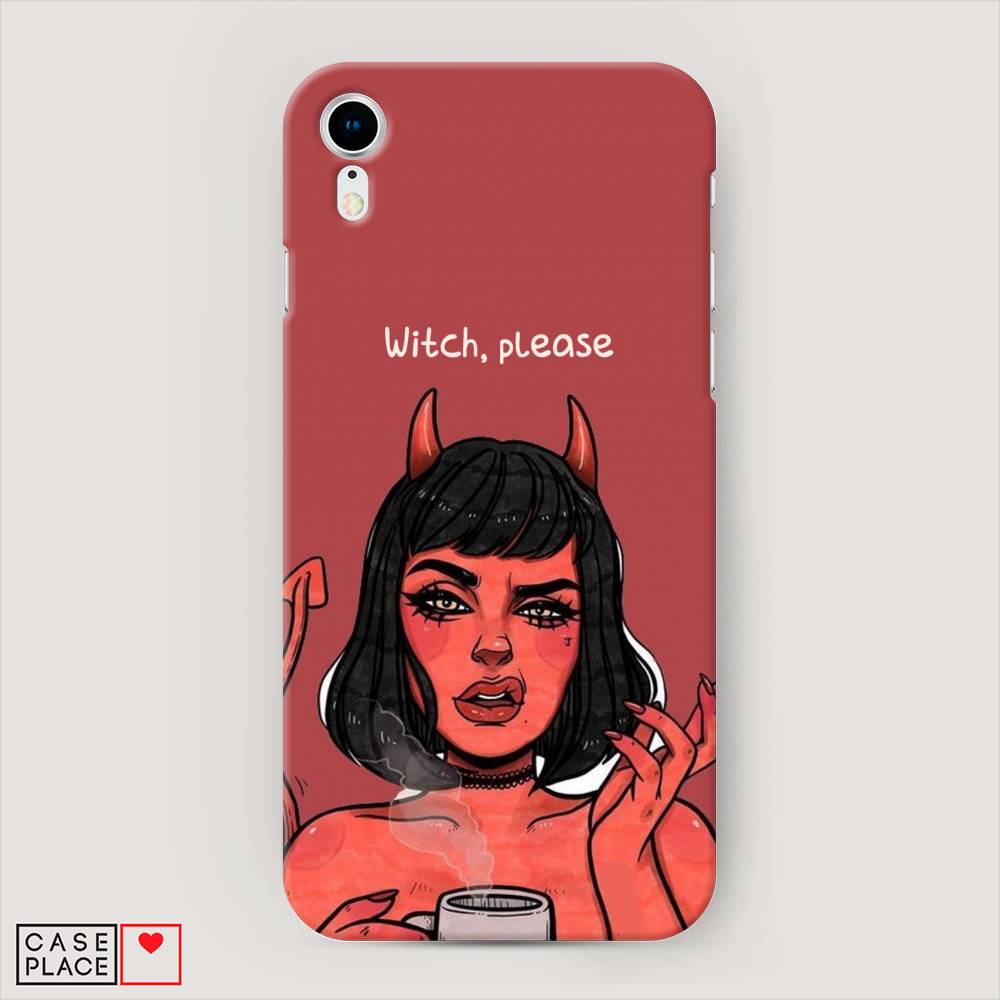 

Пластиковый чехол "Evil Girl" на Apple iPhone XR (10R), 12020-5