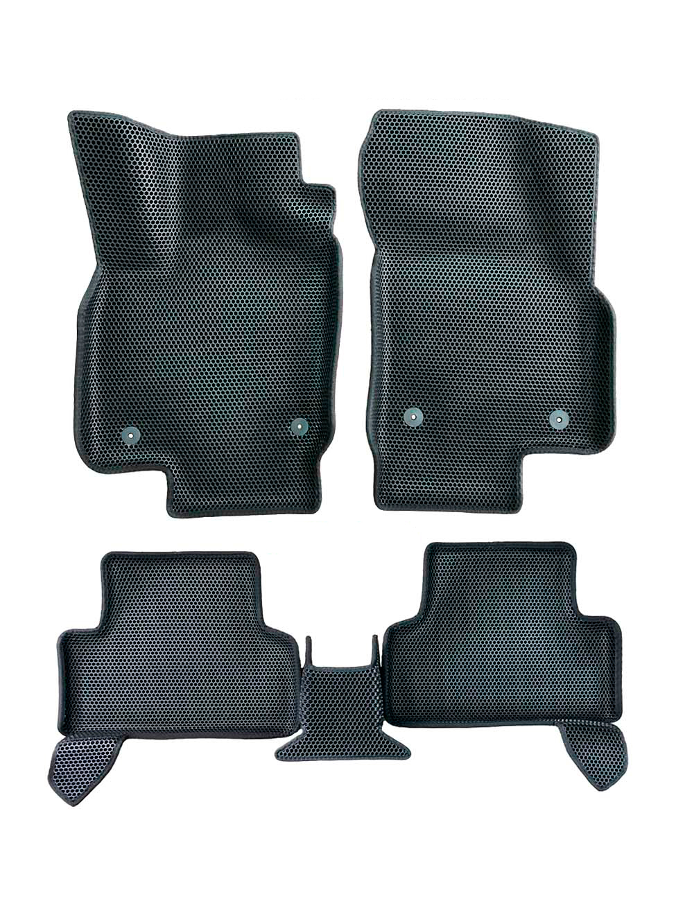 Комплект ковриков от SUPERVIP Skoda Karoq/ Volkswagen Taos ESV-SA03-04L0P0-4D, серый.