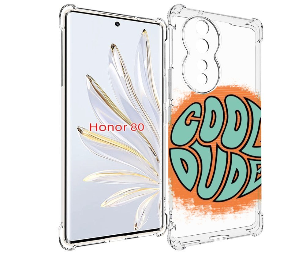 

Чехол MyPads хороший приятель для Honor 80, Прозрачный, Tocco