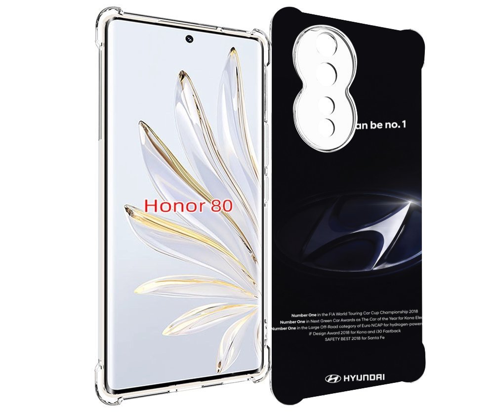 

Чехол MyPads hyundai 3 для Honor 80, Прозрачный, Tocco
