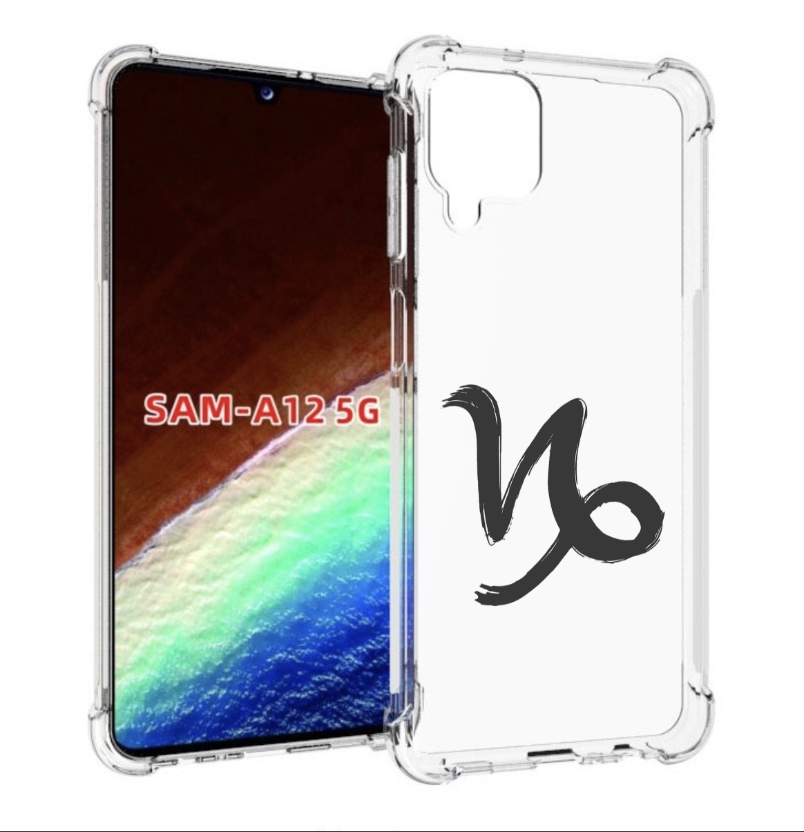 

Чехол MyPads знак-зодиака-козерог-8 для Samsung Galaxy A12 (SM-A125F) 2020/21, Прозрачный, Tocco