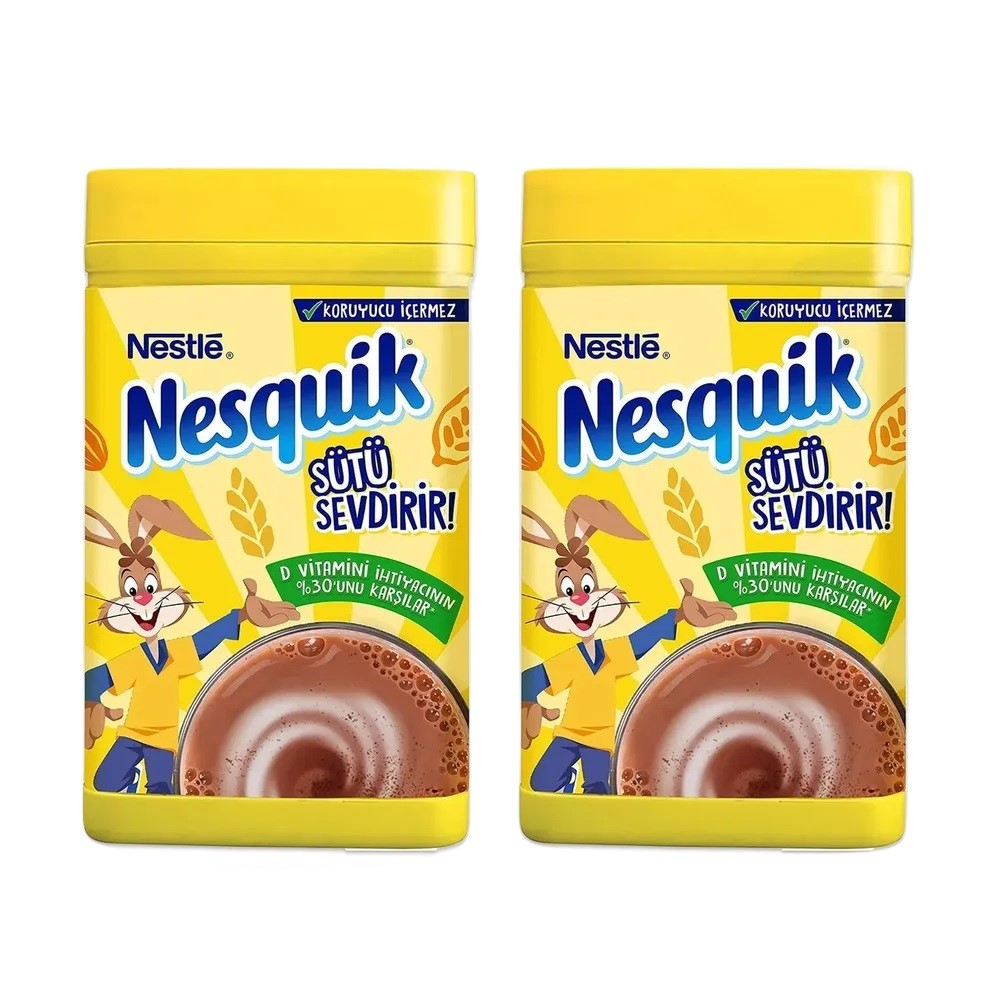 Какао-напиток Nesquik, комплект: 2 упаковки по 420 г