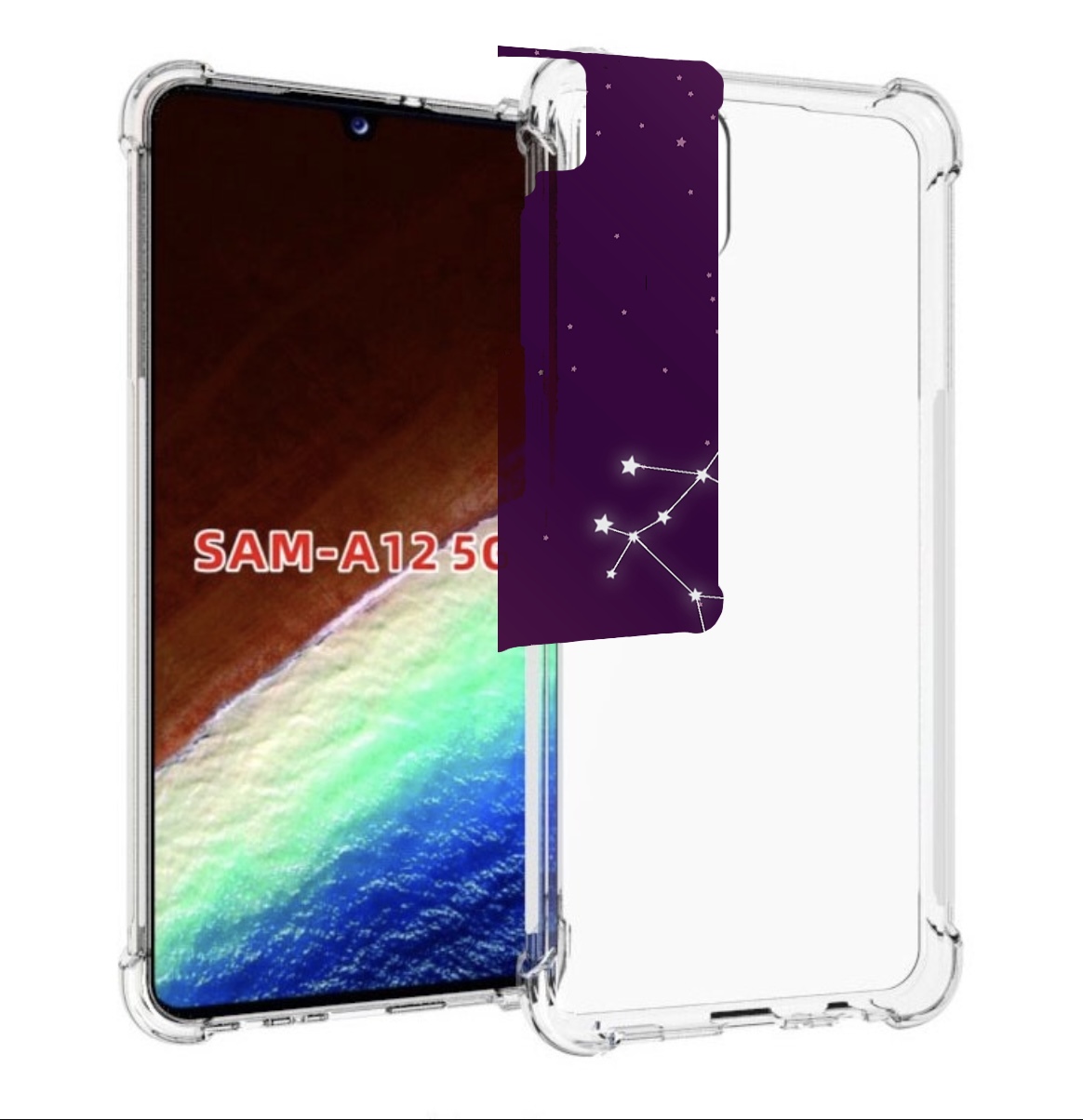 

Чехол MyPads знак-зодиака-близнецы-4 для Samsung Galaxy A12 (SM-A125F) 2020/21, Прозрачный, Tocco