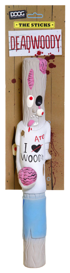 

Апорт для собак DOOG Dead Woody, серый, 27 см