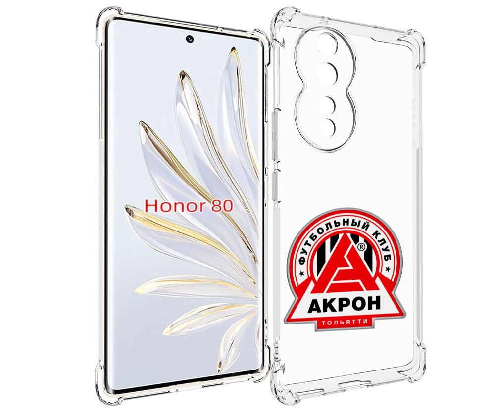 

Чехол MyPads фк-акрон-2 для Honor 80, Прозрачный, Tocco