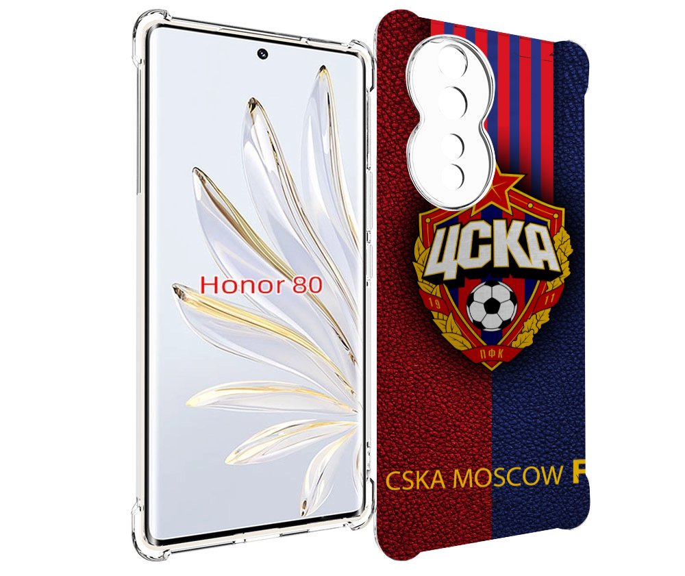 

Чехол MyPads фк цска для Honor 80, Прозрачный, Tocco