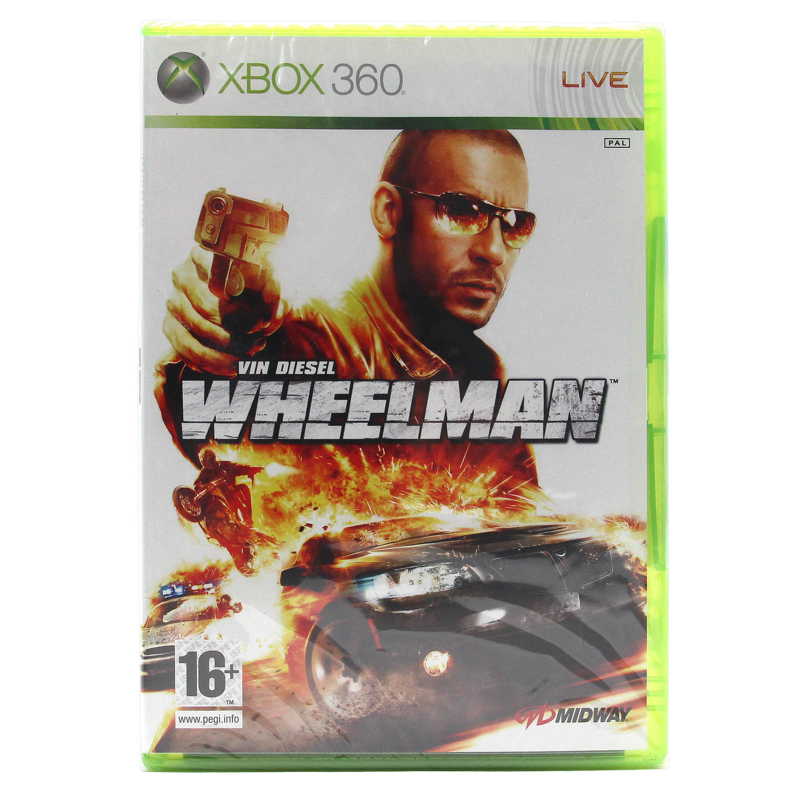 Игра Vin Diesel Wheelman (Xbox 360, полностью на иностранном языке)