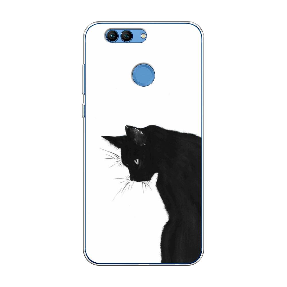 

Чехол Awog на Huawei Nova 2 "Black cat", Разноцветный, 62950-1