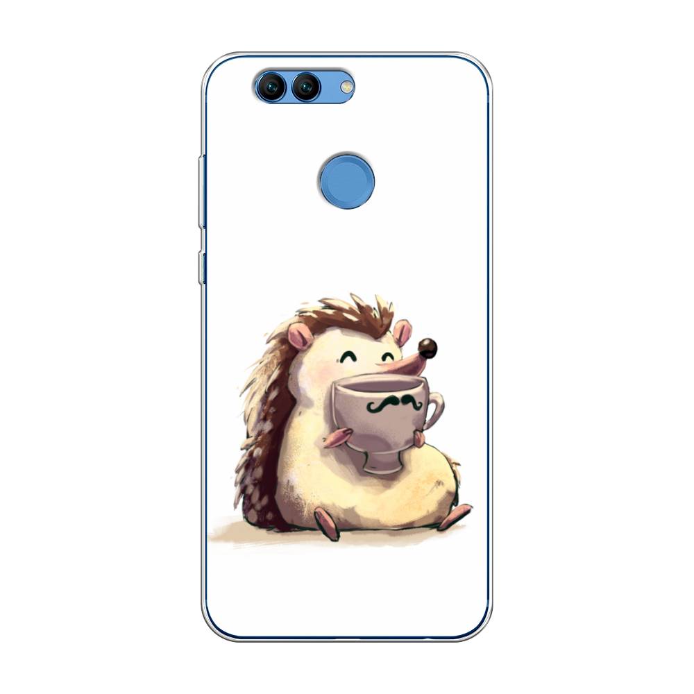 

Чехол Awog на Huawei Nova 2 "Еж кофеман", Разноцветный, 62950-10